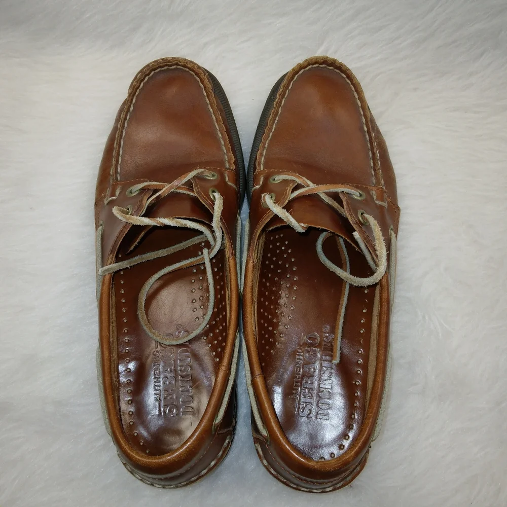 SHOES Sebago Docksides Men's 8, very good soles